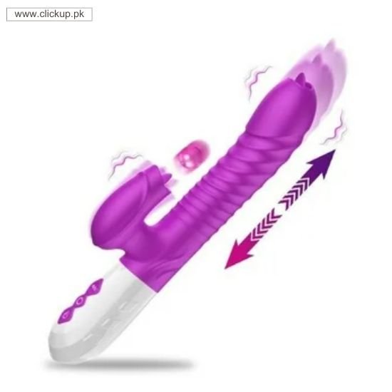 9 Inch Realistic Silicone Dildo Vibrator for Women in Pakistan