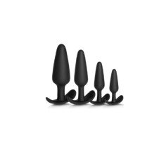 Long Session Silicone Butt Plugs Set