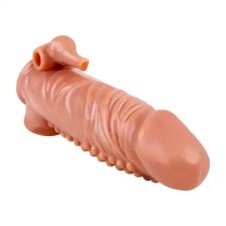 Male Reusable Condom Longer Penis Extender